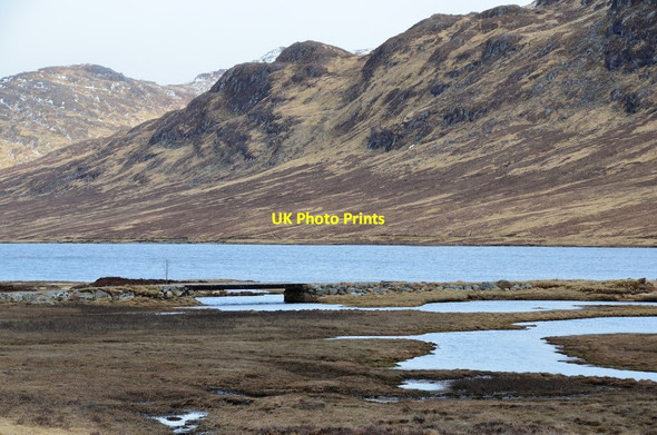 Photo 6"x4" Bridge at Lochan na h-Earba Torgulbin c2015