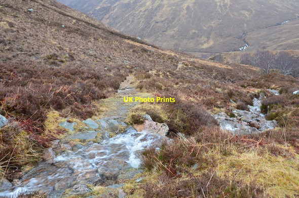 Photo 6"x4" Path from Gleann Undalain Shiel Bridge\/NG9318 c2015