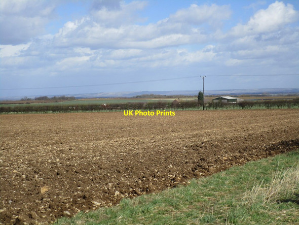 Photo 6"x4" Looking towards Spridlington Manor Farm Hackthorn\/SK9982 c2015