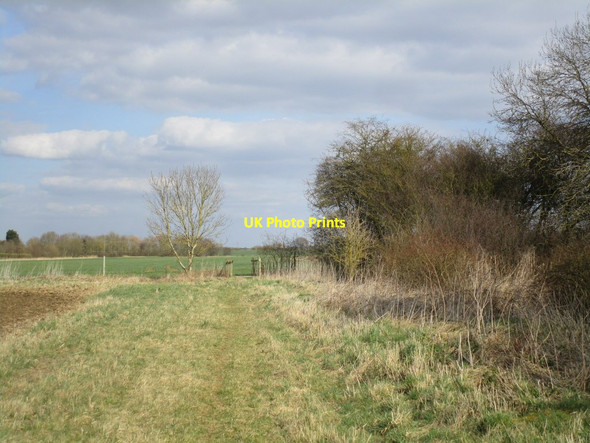 Photo 6"x4" The footpath from Brauncewell Dorrington\/TF0752 c2015