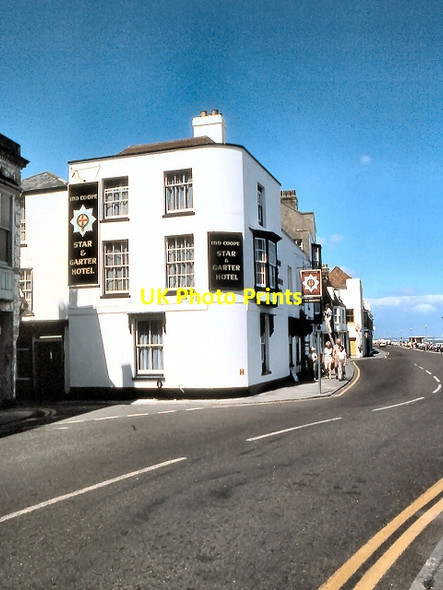 Photo 6"x4" Star and Garter Hotel, Deal Deal c1979