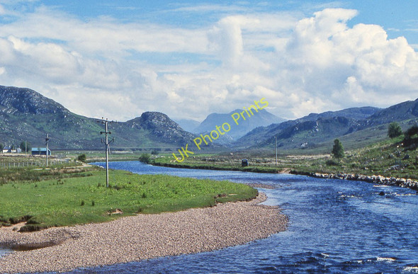 Photo 6"x4" The Gruinard River First Coast c1991