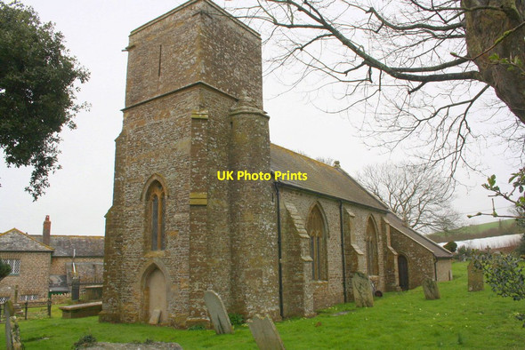 Photo 6"x4" Holy Trinity Church Swyre\/SY5288 c2015