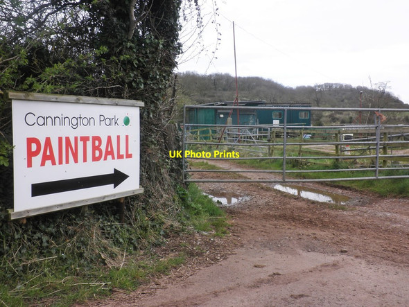 Photo 6"x4" Entrance, Cannington Park Paint Ball Edbrook\/ST2340 c2015