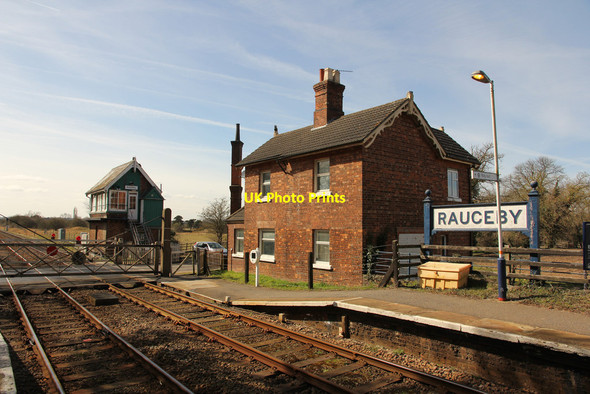 Photo 6"x4" Rauceby Station Greylees c2015