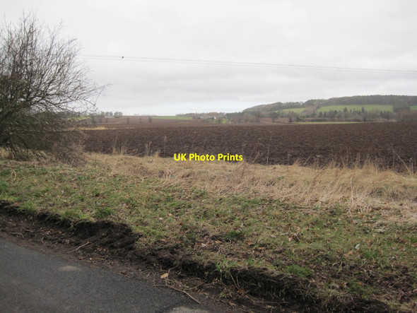 Photo 6"x4" Ploughed Farmland Cupar c2015