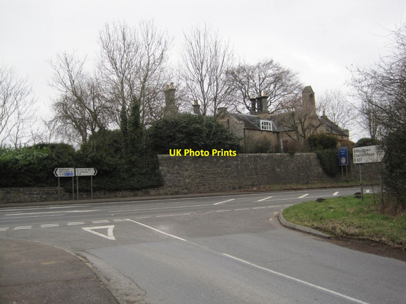 Photo 6"x4" T-Junction near Birnie Loch Kinloch\/NO2812 c2015