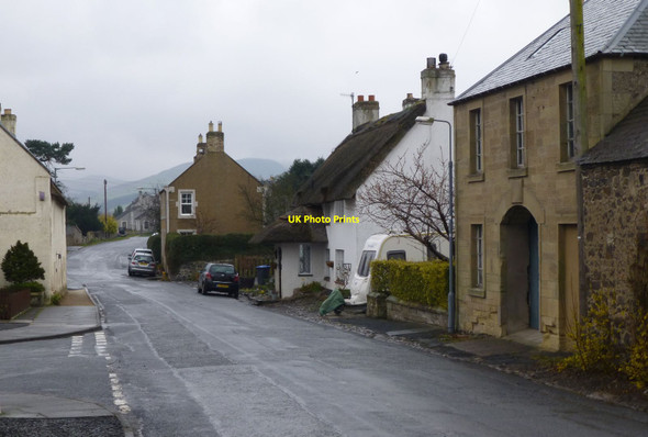 Photo 6"x4" Thatched cottage in Town Yetholm Town Yetholm c2015