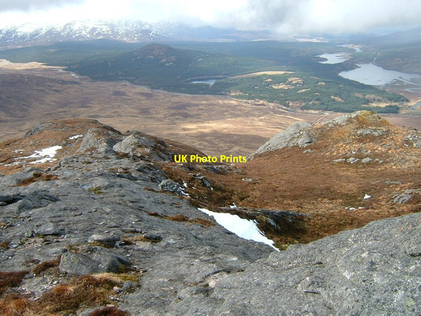 Photo 6"x4" Southwest from Binnein Shuas Torgulbin c2006