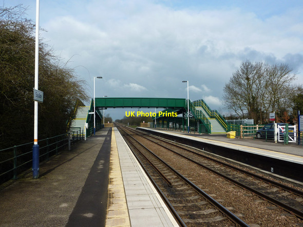 Photo 6"x4" Saxilby Station Saxilby c2015