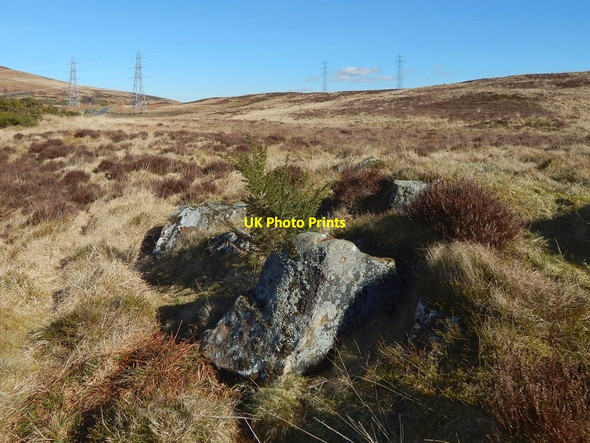 Photo 6"x4" Limestone outcrops Ardoch\/NS3676 c2015 P1