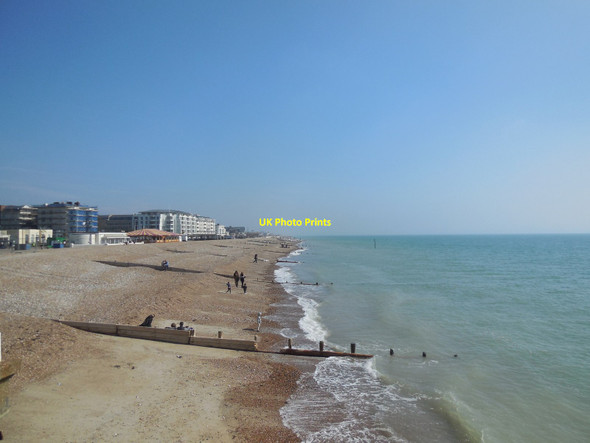Photo 6"x4" Beaches at Worthing Worthing\/TQ1303 c2015