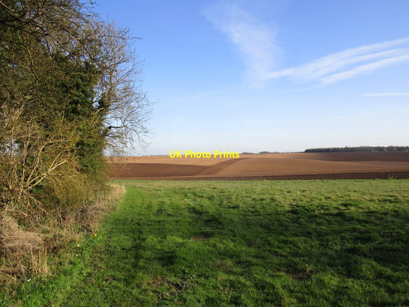 Photo 6"x4" Open landscape near Brauncewell Cranwell c2015