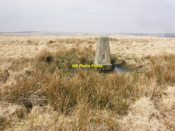 Photo 6"x4" Trig Point on Elsworthy Hill Elsworthy\/SS8141 c2015