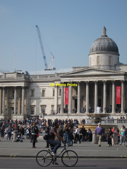 Photo 6"x4" Trafalgar Square London c2015