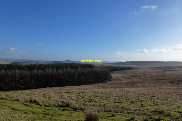Photo 6"x4" On top of the Valleys Llwyn-on Village c2015