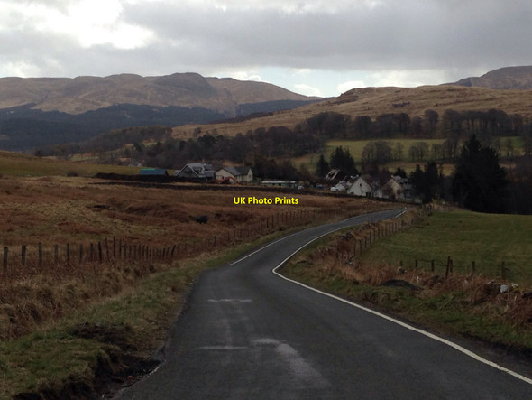 Photo 6"x4" A848 approaching Aros Mains Salen c2015