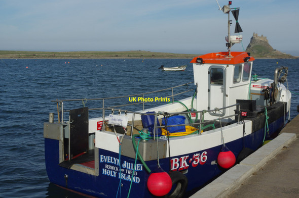 Photo 6"x4" Evelyn Juliet at Holy Island Holy Island\/NU1241 c2015