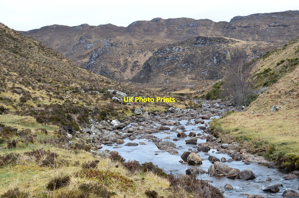 Photo 6"x4" Allt Gleann a' Choire Dhomhain (2) Alltan Dorch c2014