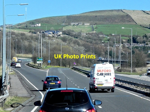Photo 6"x4" A56, Haslingden Haslingden c2014