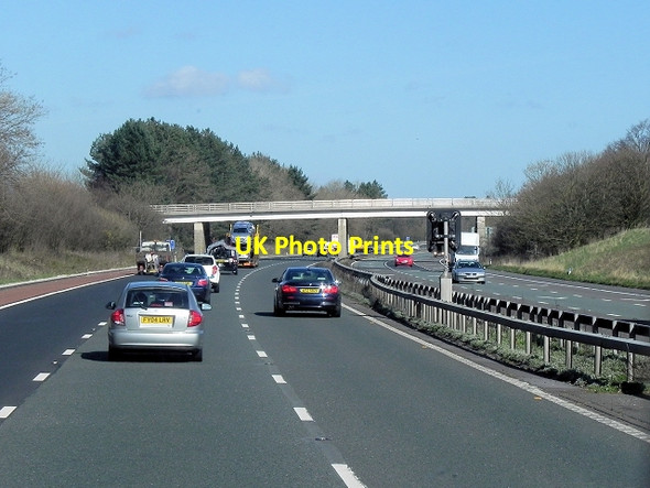 Photo 6"x4" M6 Motorway, North of Bilsborrow Brock\/SD5140 c2014
