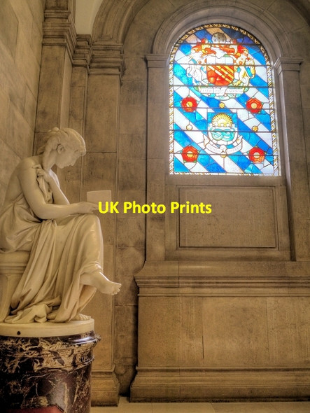 Photo 6"x4" The Reading Girl, Manchester Central Library Manchester c2014