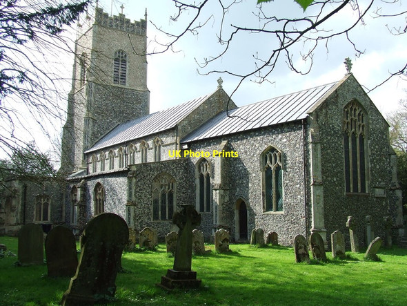 Photo 6"x4" St Mary Wilby Wilby\/TM2472 c2014