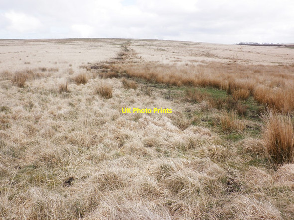 Photo 6"x4" Moorland track, near Larkbarrow Larkbarrow c2014