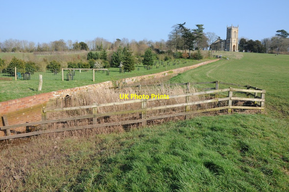 Photo 6"x4" Croome park and church High Green\/SO8745 c2014