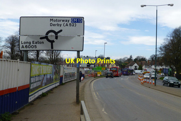 Photo 6"x4" The sign is still clean Beeston\/SK5236 c2014