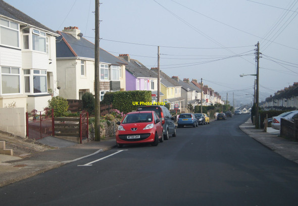 Photo 6"x4" View along Maidenway Road Paignton c2014 P1
