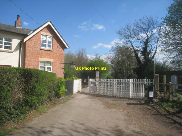 Photo 6"x4" Trent Lane Crossing Bulcote c2014