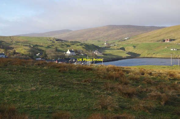Photo 6"x4" Voe from Tagon Hillside\/HU4063 c2014
