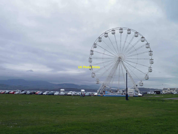 Photo 6"x4" The Ferris wheel at Beaumaris Spring 2014 Beaumaris c2014