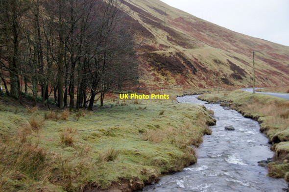 Photo 6"x4" Mennock Water at Glenim Mennock c2014