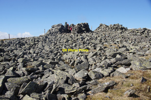 Photo 6"x4" Cairn on the summit of Cat Law Balintore\/NO2859 c2014
