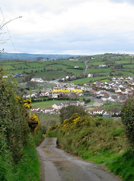 Photo 6"x4" Gordons Lane descending towards Camlough Camlough c2014