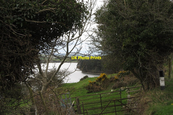 Photo 6"x4" A glimpse of Camlough lake from a field gate on Keggall Road Camlough c2014