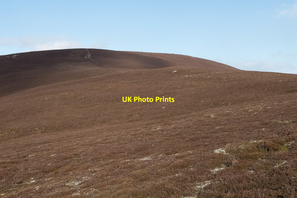 Photo 6"x4" The north west slopes of Geallaig Hill Geallaig Hill c2014