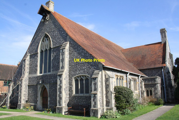 Photo 6"x4" St John the Baptist Church, Gosbrook Road Reading c2014