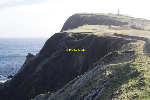Photo 6"x4" Cliffs at Sumburgh Head Grutness c2014