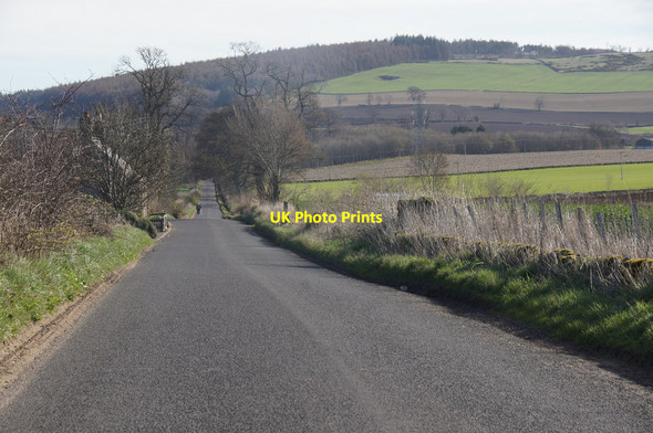 Photo 6"x4" Cottages beside the minor road at Pitcur Kettins c2014