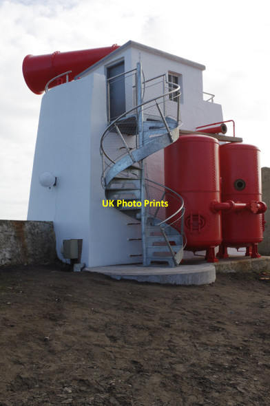 Photo 6"x4" Foghorn at Sumburgh Head Grutness c2014
