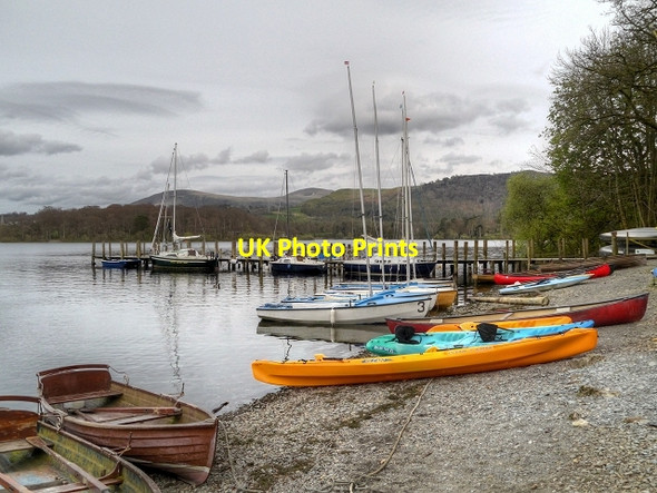Photo 6"x4" Derwent Water, Nichol End Keswick\/NY2623 c2014