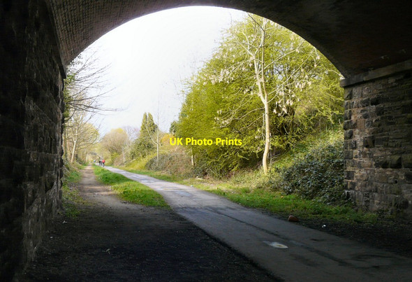 Photo 6"x4" Trans Pennine Trail Hyde\/SJ9494 c2014
