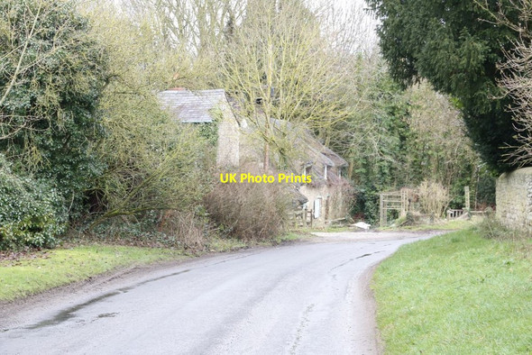 Photo 6"x4" Road past the cottage Elsfield c2014