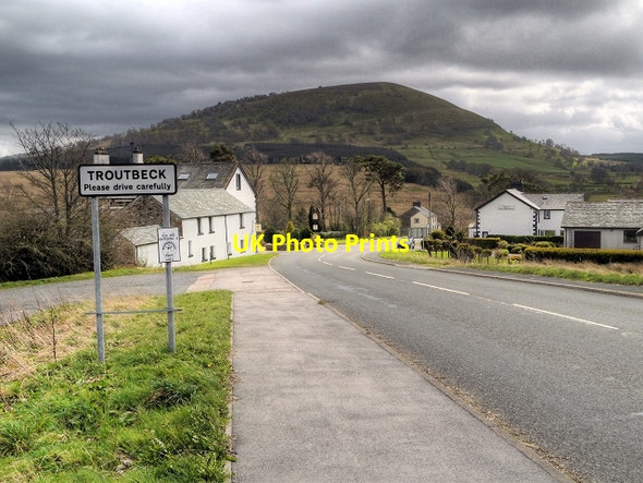 Photo 6"x4" Troutbeck, A5091 Whitbarrow Village c2014