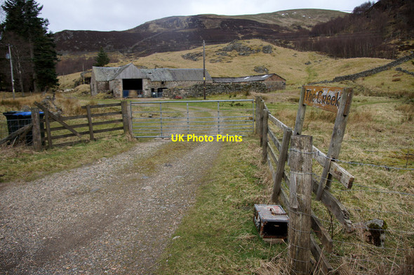 Photo 6"x4" The Creek, Glen Shee Dalhenzean c2014