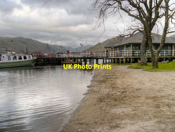 Photo 6"x4" Glenridding Pier, Ullswater Patterdale c2014