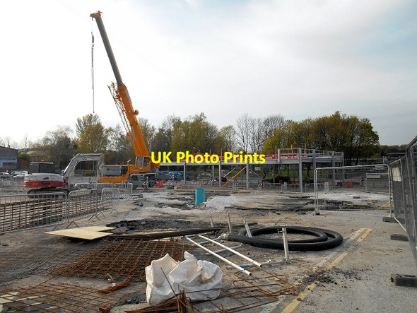 Photo 6"x4" Car Park Construction at Radcliffe Metrolink Station - April 2014 Radcliffe\/SD7807 c2014